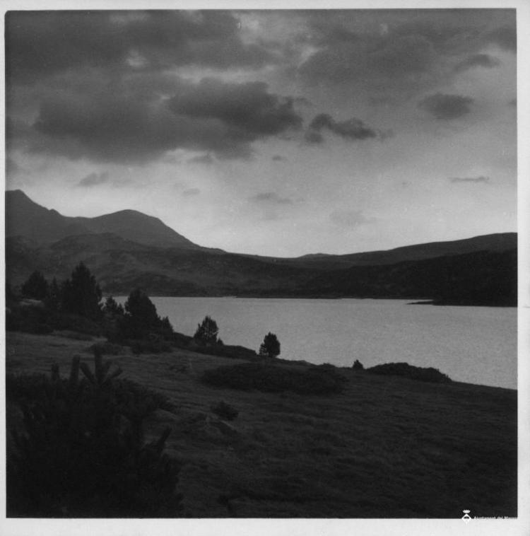 Perspectiva de l'estany de la Bollosa