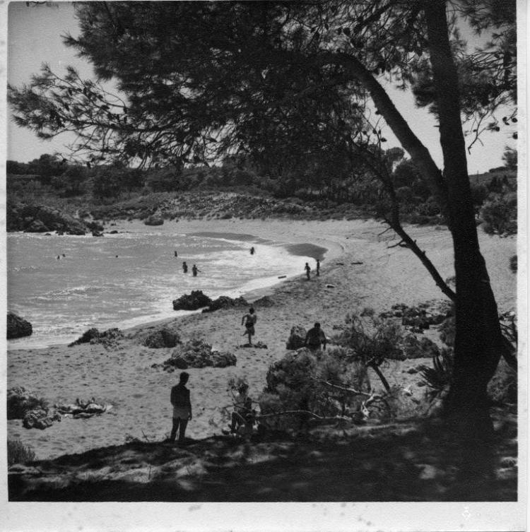 Vista d'una platja de l'Escala (Alt Empordà)