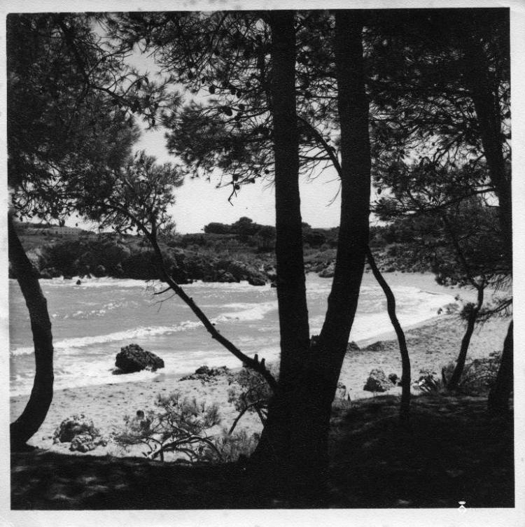 Vista d'una platja de l'Escala (Alt Empordà)