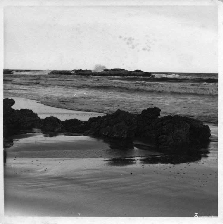 Vista d'una platja de l'Escala (Alt Empordà)