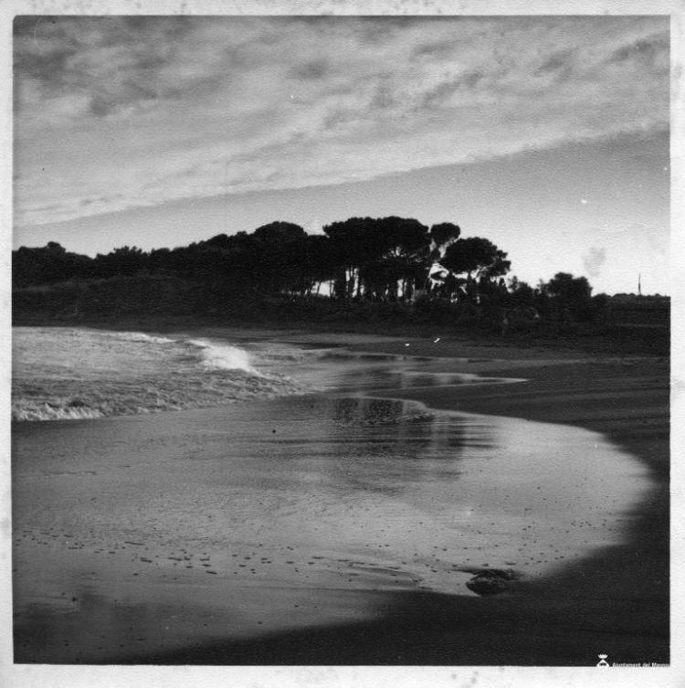 Vista d'una platja de l'Escala (Alt Empordà)