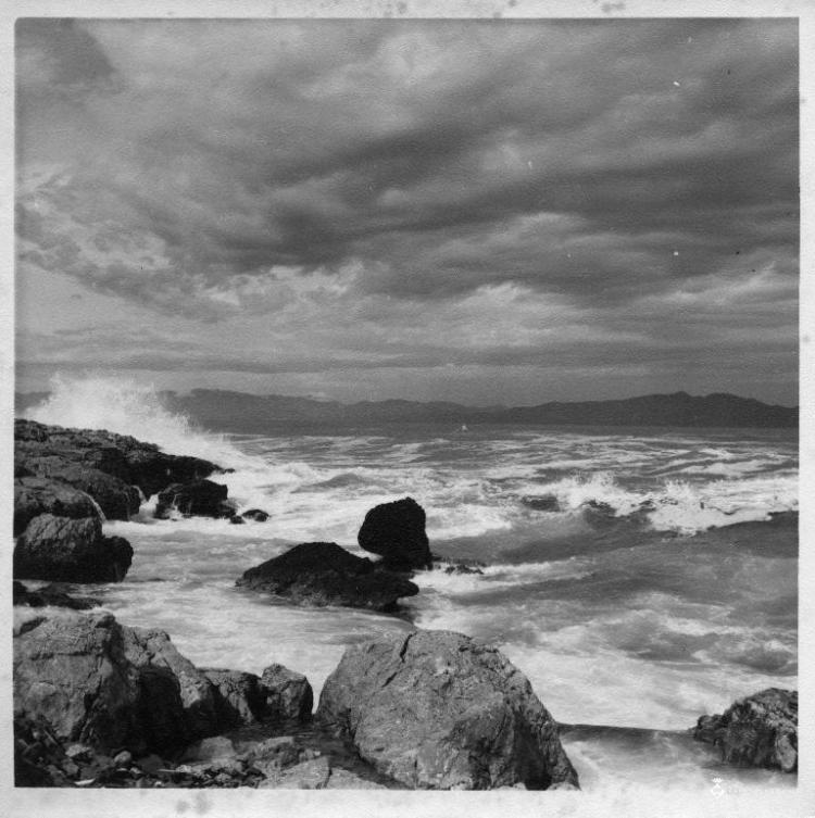 Temporal a la zona de l'Escala (Alt Empordà)