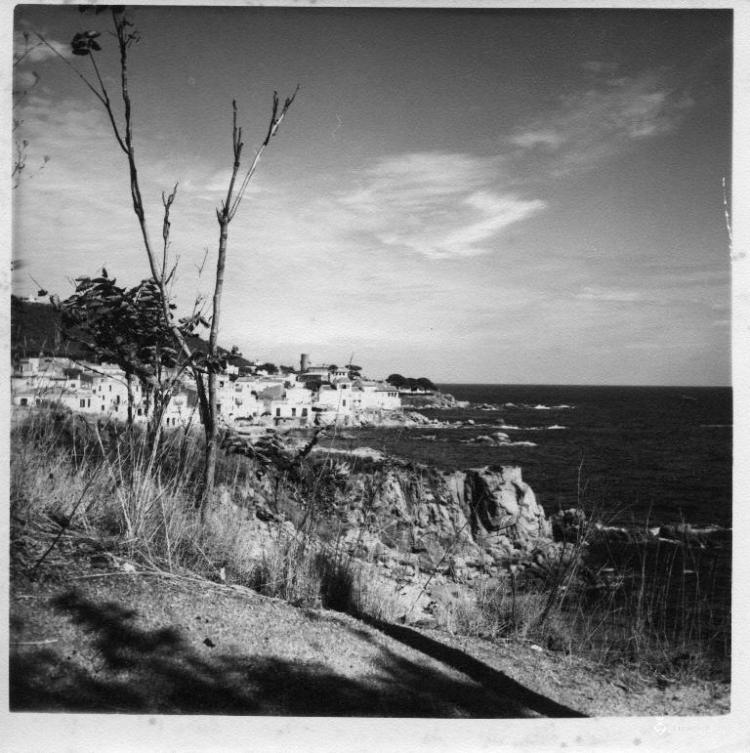 Calella de Palafrugell des del camí de ronda