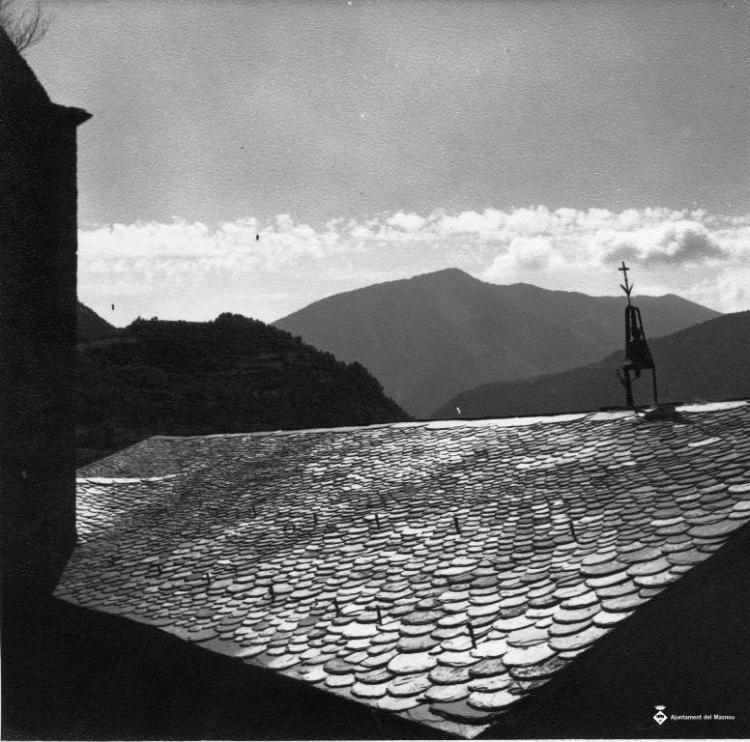 Teulada d'una església a Ordino, Andorra