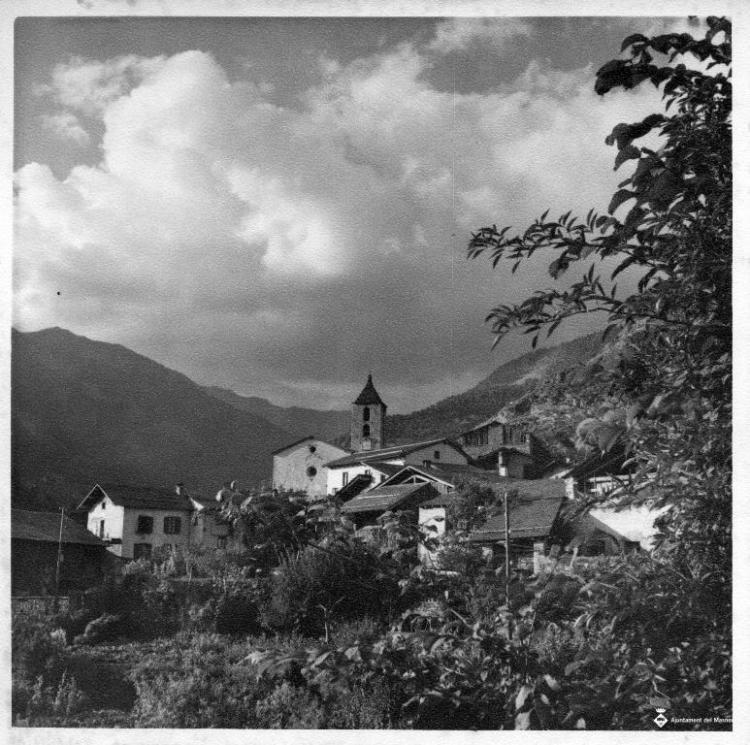 Vista general d'Ordino, Andorra