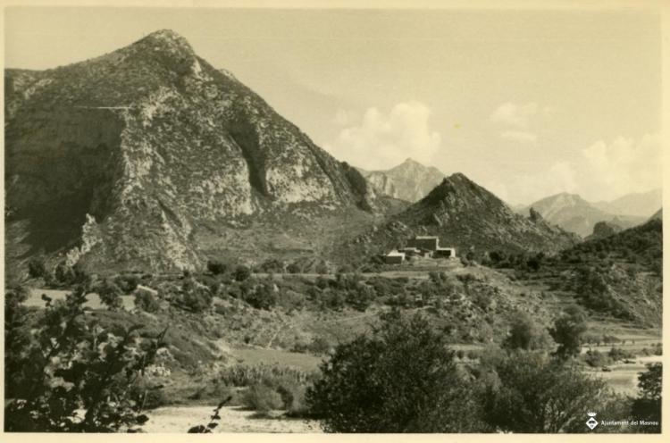 Perspectiva general del Coll de Nargó (Alt Urgell)