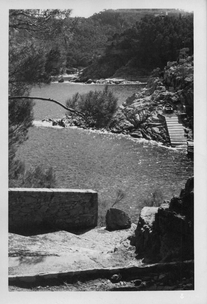 Vista general d'una cala a la zona d'Aiguablava