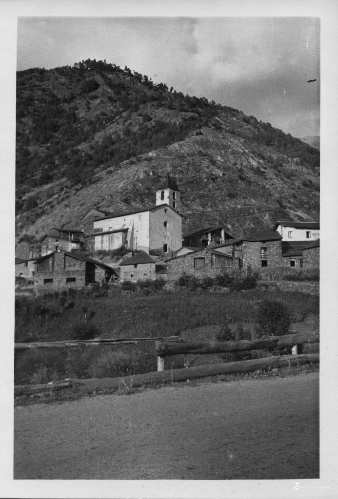 Vista general d'Ordino, Andorra