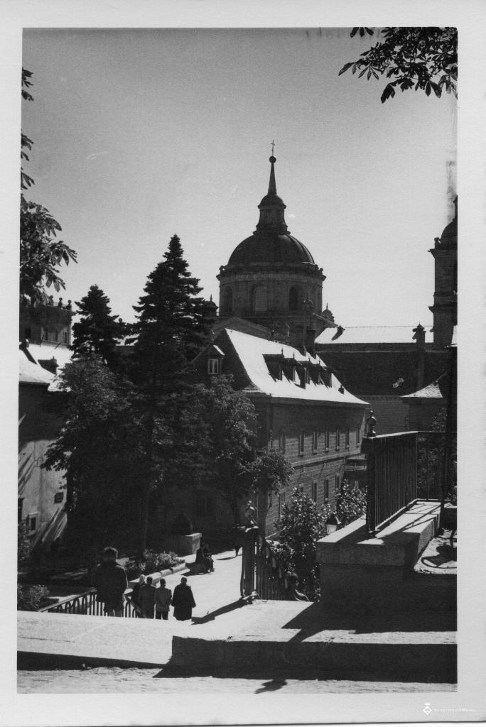 Detall de l'edifici del monestir de l'Escorial