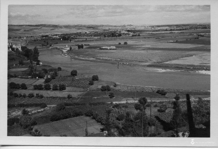 Perspectiva dels camps que envolten Toledo