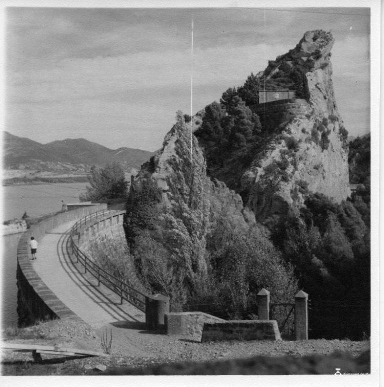 Camí de la pressa del pantà de la Penya