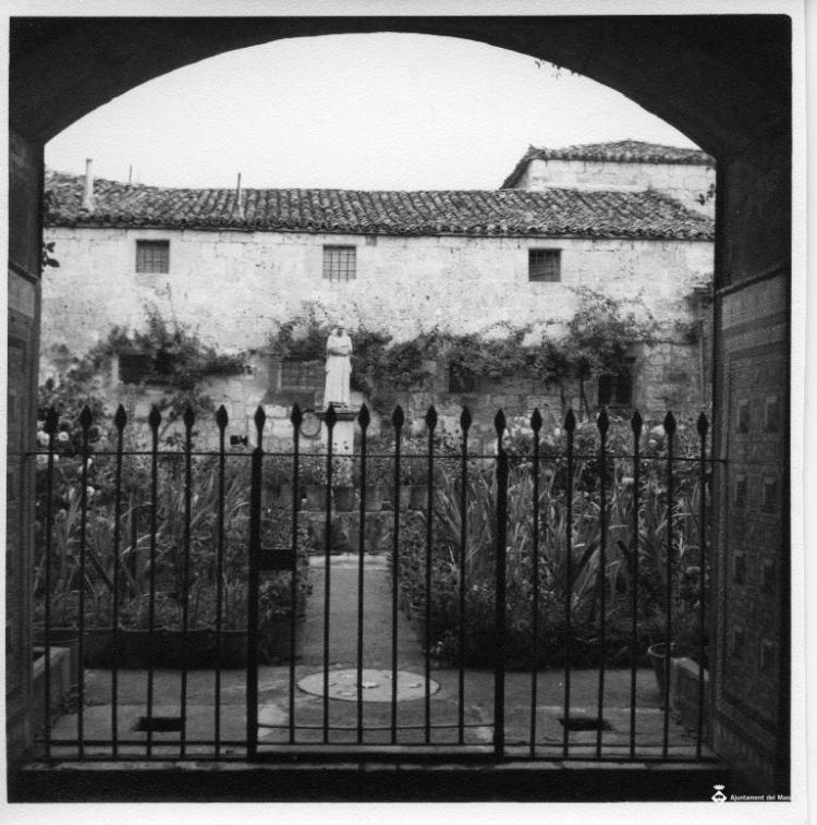 Vista del claustre de la Cartoixa de Miraflores (Burgos)