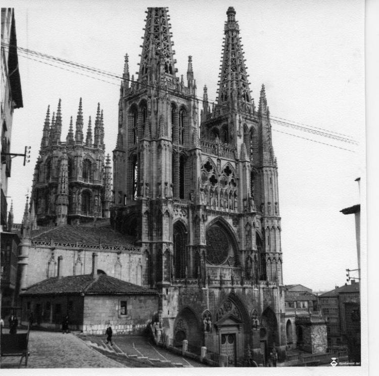 Façana principal de la catedral de Burgos