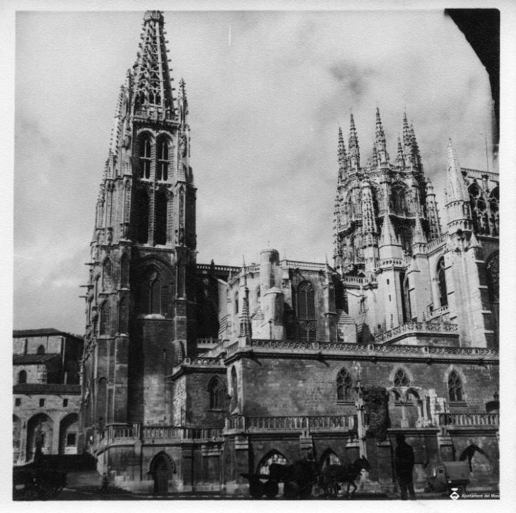 Façana lateral de la catedral de Burgos