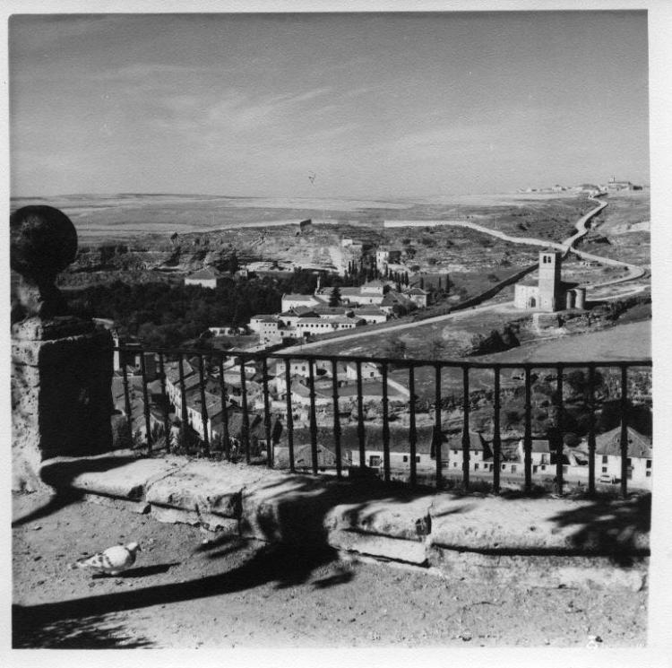 Perspectiva dels voltants de Segòvia des de un mirador