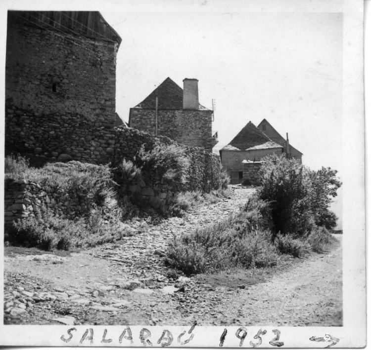 Cases de pedra a Salardú (Vall d'Aran)
