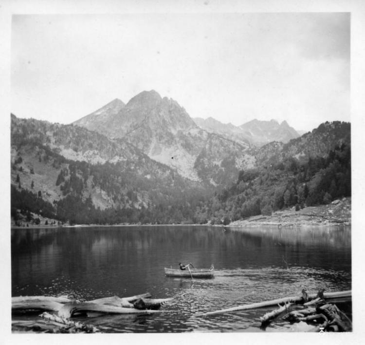 Vista de l'estany de Sant Maurici