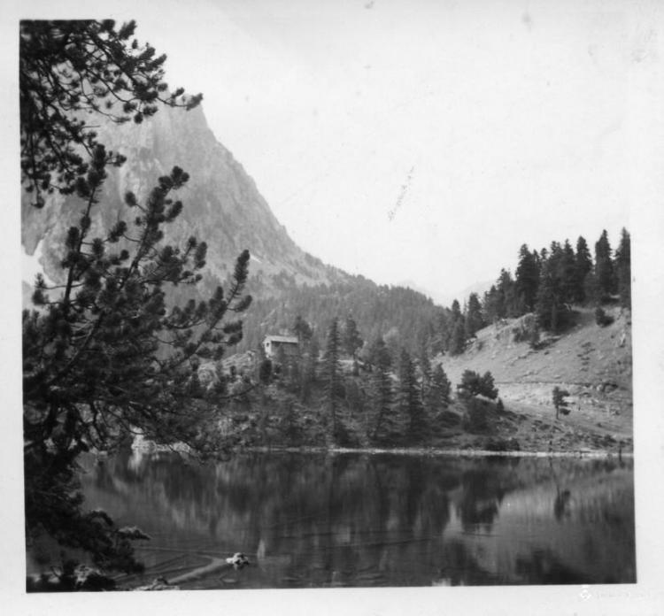 Vista de l'estany de Sant Maurici