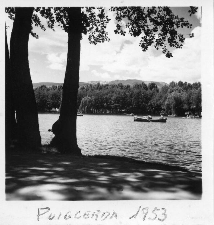 Perspectiva de l'estany de Puigcerdà (Cerdanya)
