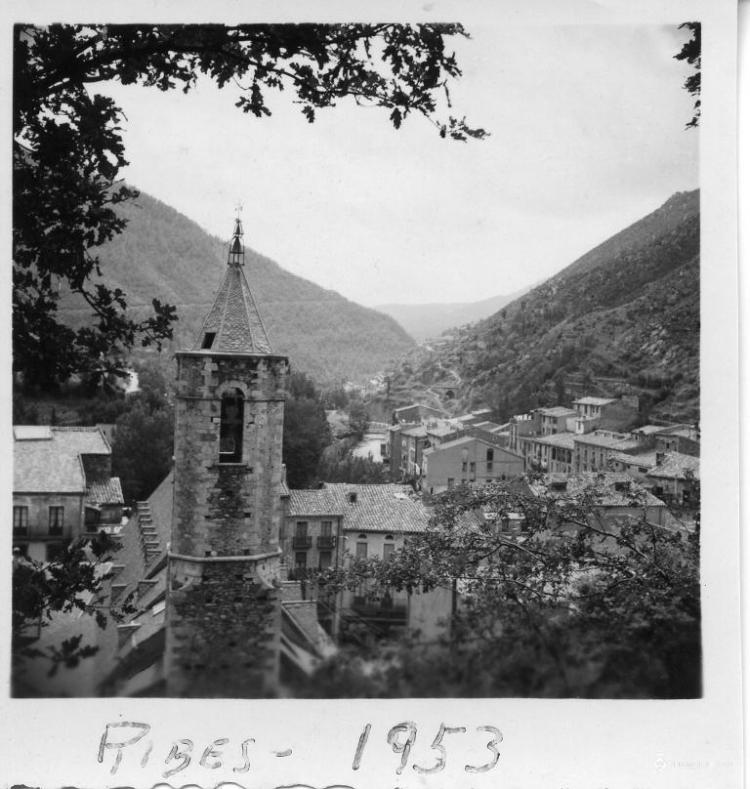 Perspectiva de Ribes de Freser (Ripollès)