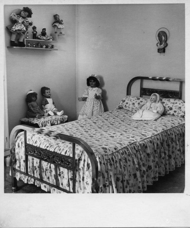 Detall d'una habitació infantil