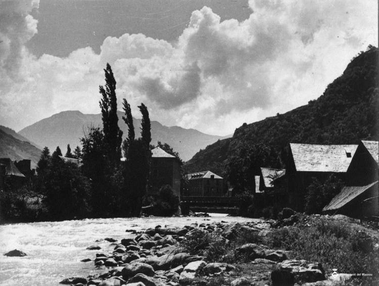 Perspectiva de Les (Vall d'Aran)