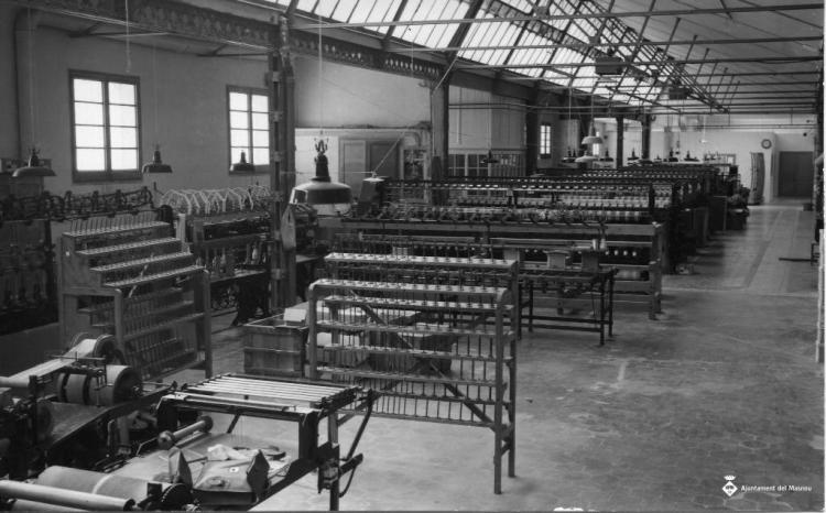 Taller de la fàbrica Sedalines el Pino