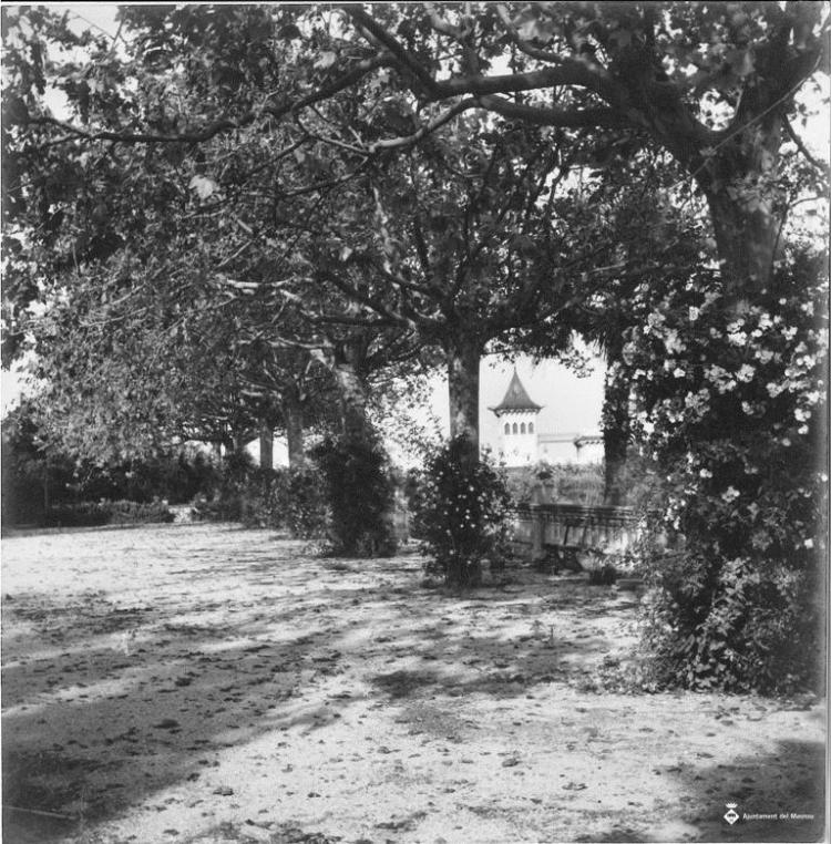 El Castellet vist des del parc de Cal Marquès