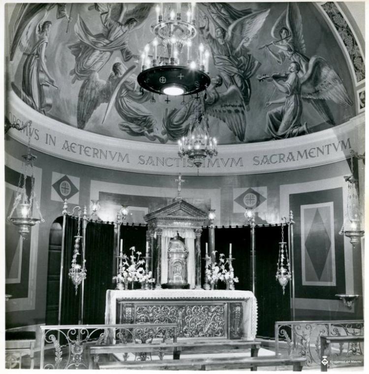 Altar de la capella del Santíssim de l'església de Sant Pere