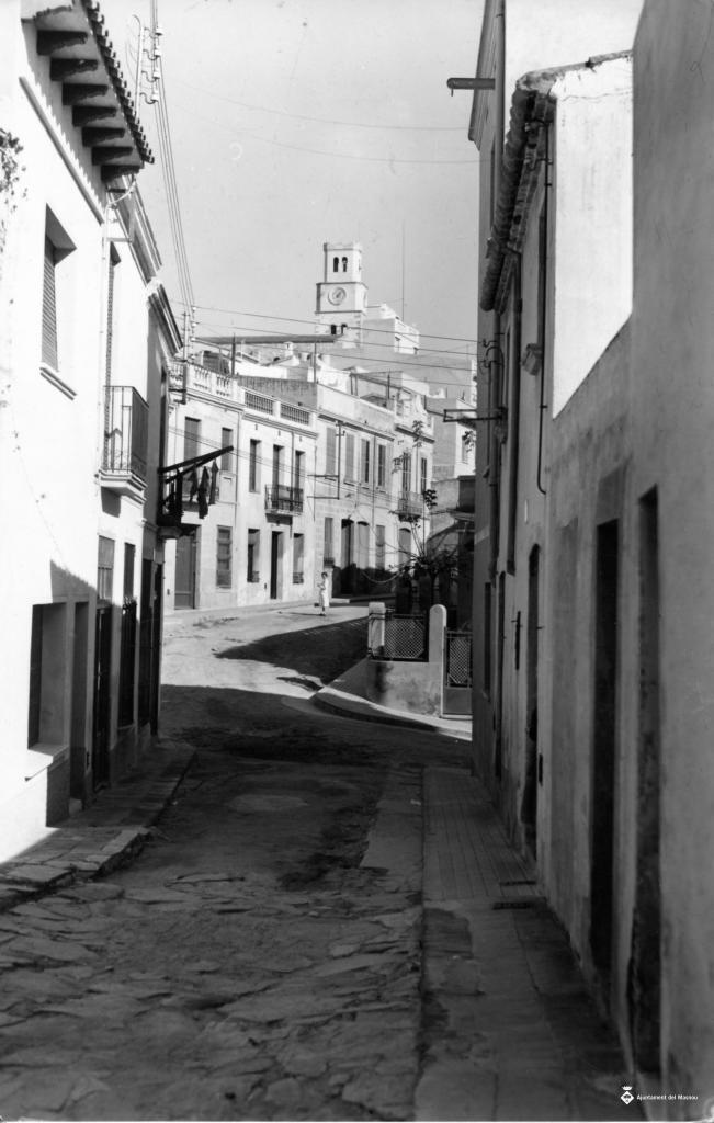 Carrer de Sant Francesc d'Assís vist des del carrer Gaudí