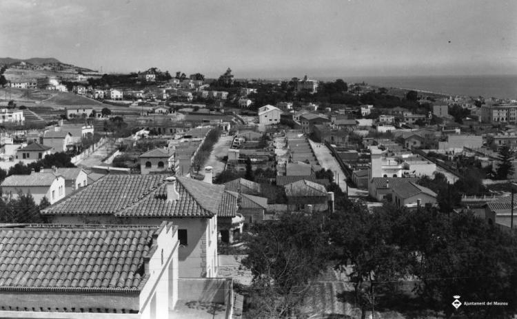 Perspectiva del Masnou des de la torre Xina?