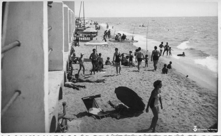 Platja des dels banys de Sant Pere