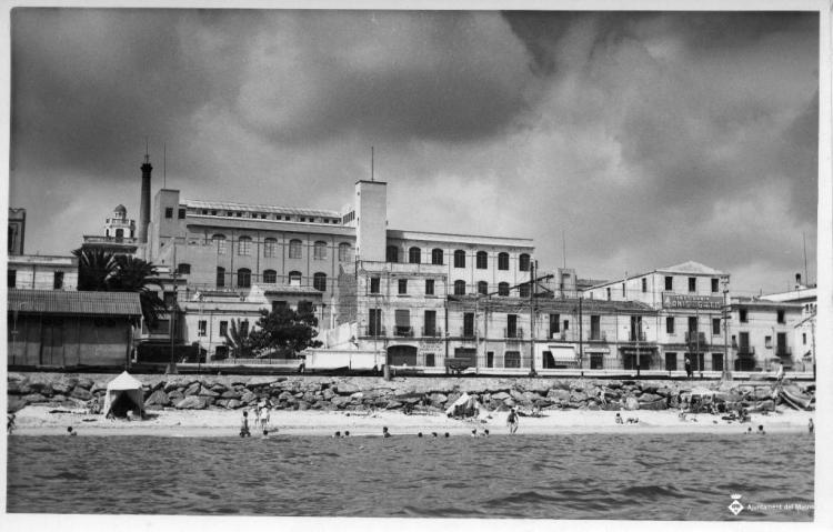 Platja i Can Xala des del mar