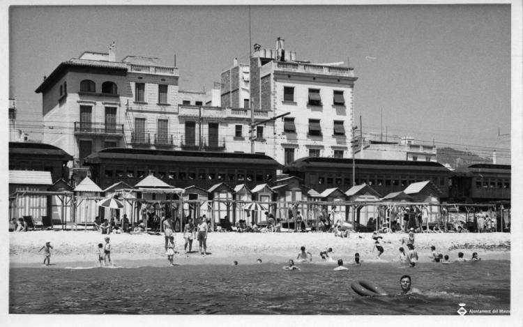 Vista del Masnou des del mar