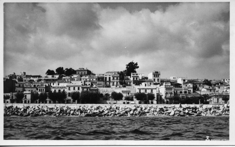 Vista del Masnou des del mar