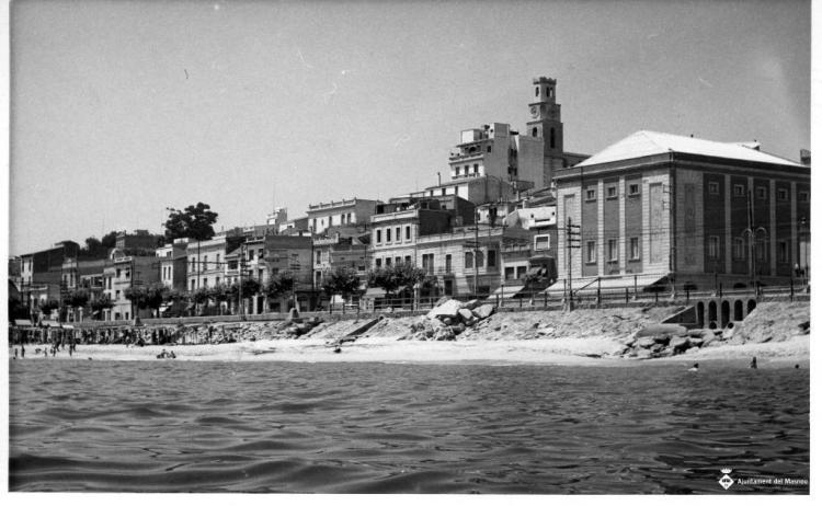 Vista del Masnou des del mar