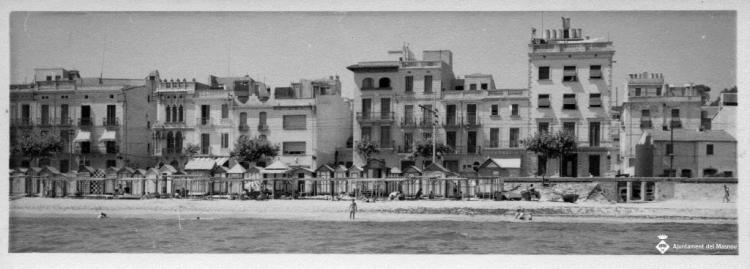 Vista del Masnou des del mar