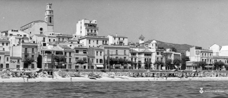 Vista del Masnou des del mar