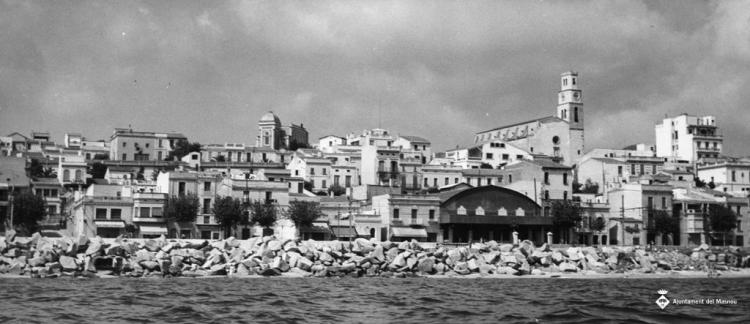 Vista del Masnou des del mar