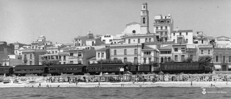 Vista del Masnou des del mar