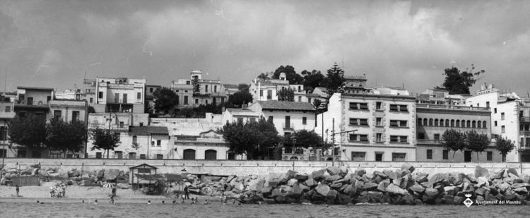 Vista del Masnou des del mar
