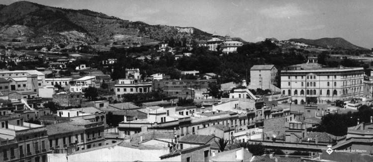 Panoràmica del Masnou des del campanar de l'església