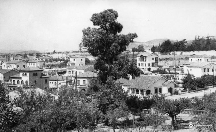 Vista de les torres de la urbanització Califòrnia