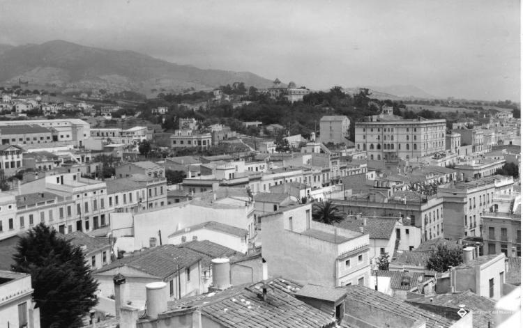 Perspectiva del Masnou des del capdamunt d'un edifici