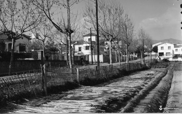 Carrer Pau Estapé Maristany a l'alçada del carrer Navarra