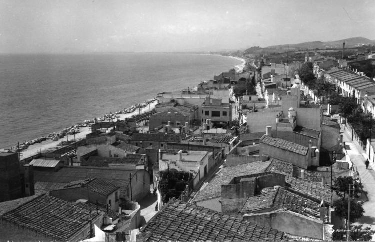 Perspectiva del Masnou des del campanar