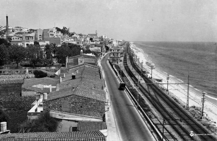 Perspectiva del Masnou des del Castellet