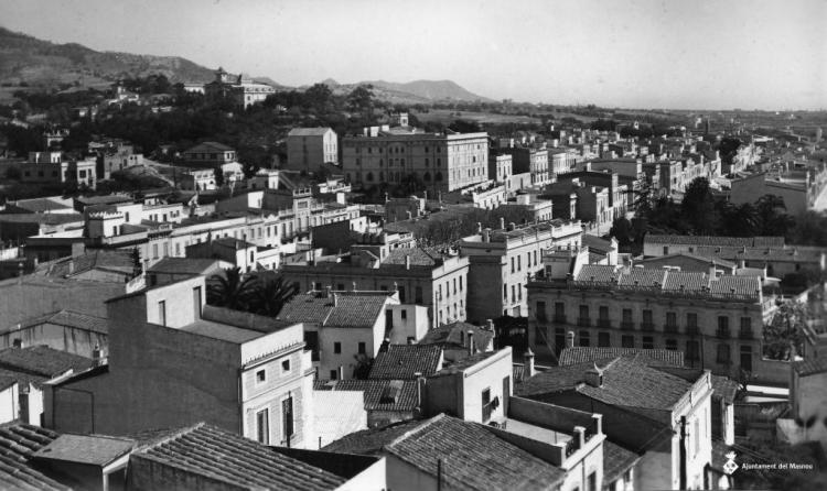 Perspectiva del Masnou cap a les Escolàpies