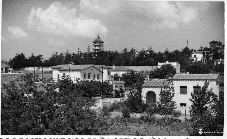 Vista de la urbanització Califòrnia amb la Torre Xina al fons