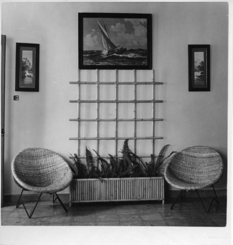Racó de l'interior d'una casa particular